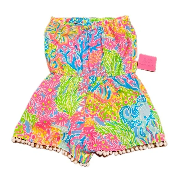 Lilly Pulitzer Daisy Floral Romper